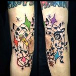 Music tattoo on your arm