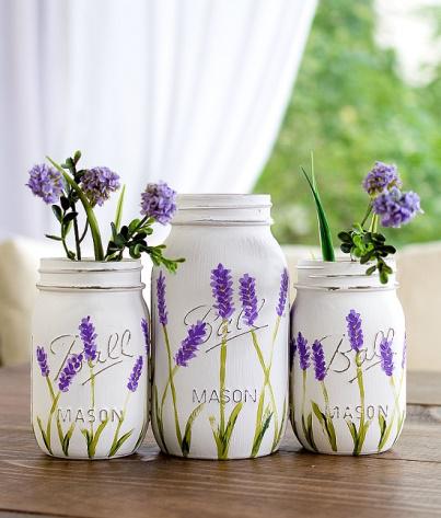paint lavender for home decoration