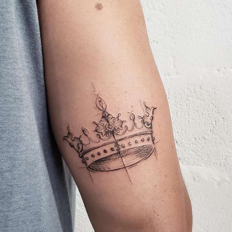 Tattoo designation crown