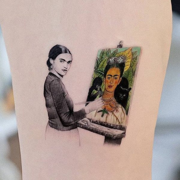 From Van Gogh to Spider-Man: 24 cool tattoos with paintings and famous characters