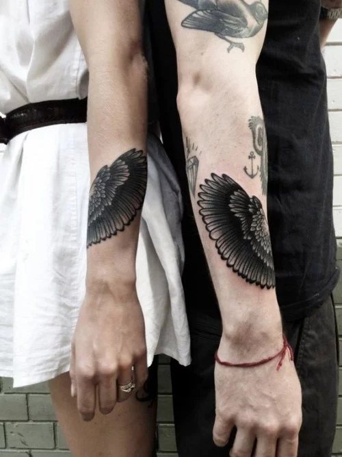 Paired tattoos for lovers: 50 great ideas to say you're together forever