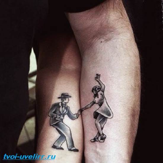 Paired tattoo-Its Views and Meaning of paired tattoos-4