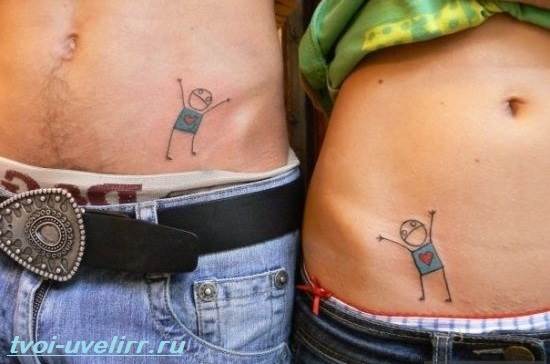 Paired tattoo Views and Meaning of paired tattoos 7