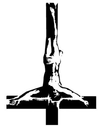 inverted cross symbol
