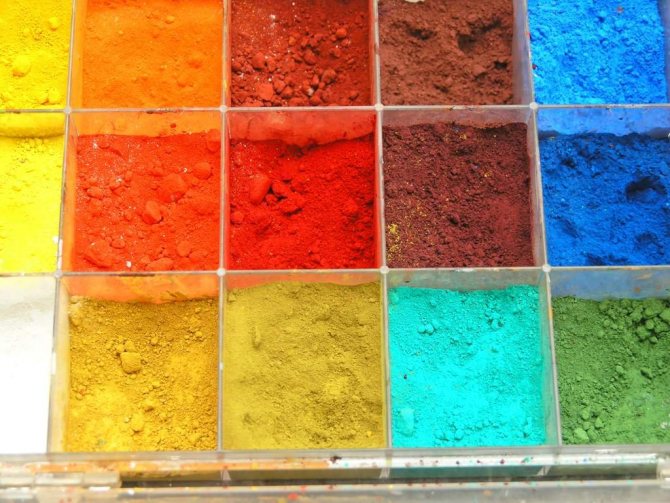 Pigments for colors