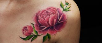 peonies tattoo meaning