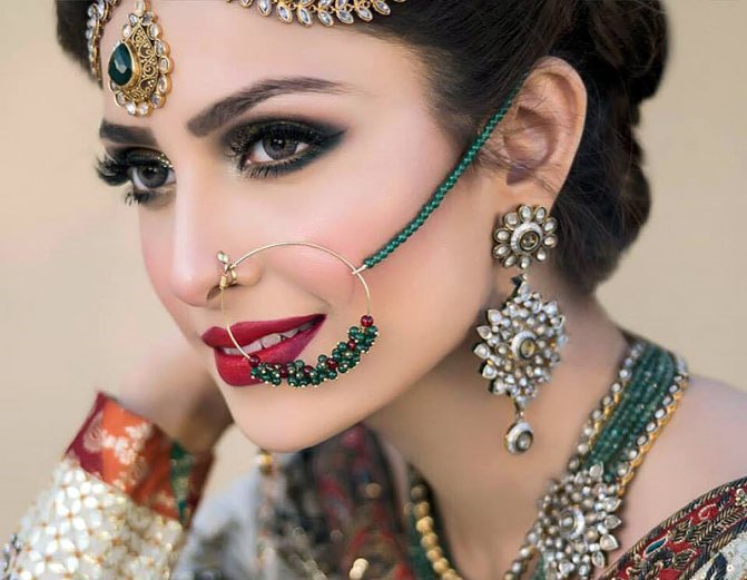 Indian Women Piercing