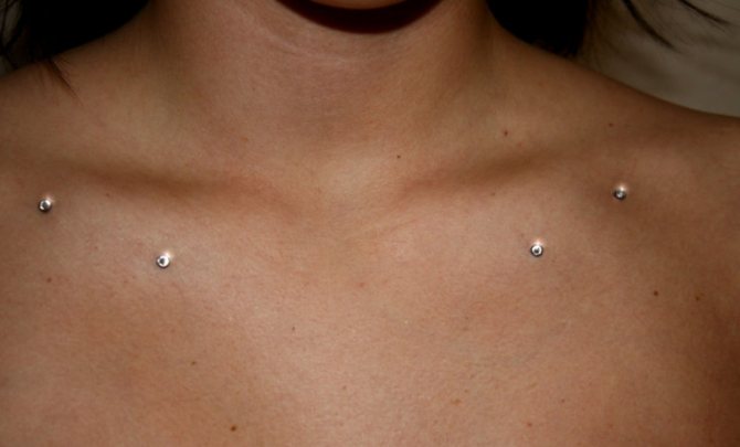 flat piercing