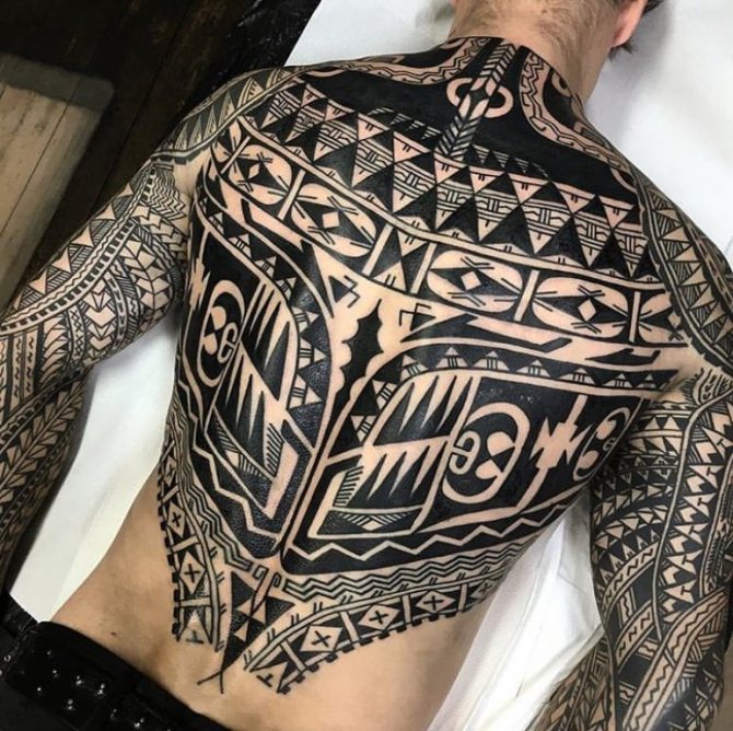 Polynesian Tattoo Sketches and Meaning