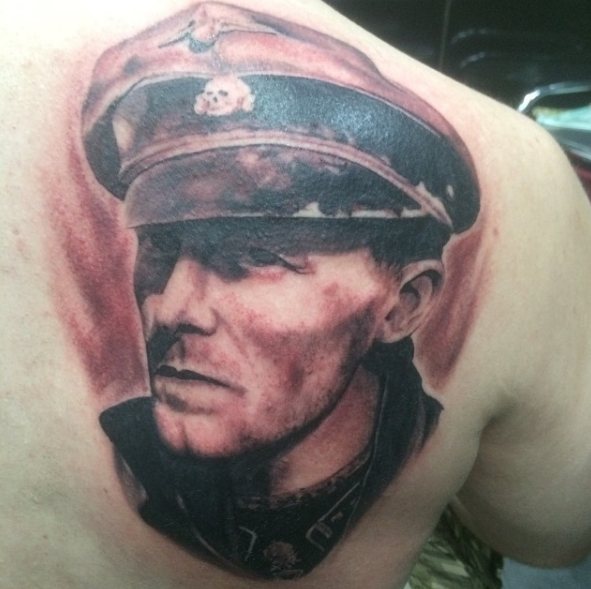 Portrait of a Man: A Nazi Tattoo