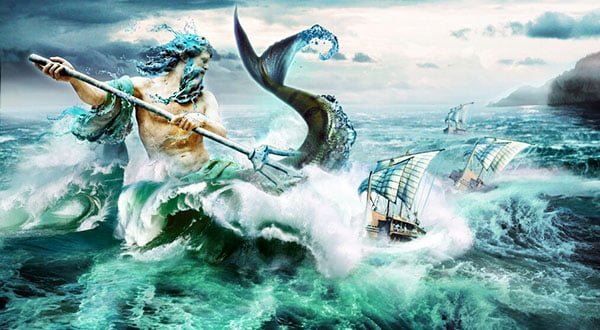 Poseidon in anger