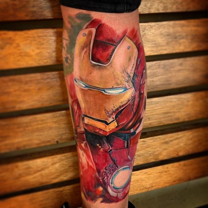 Deformed Iron Man Suit