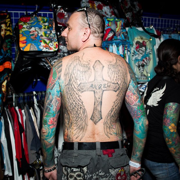Back Talk: The owners of scored backs talk about the subjects of their tattoos. Image #3.