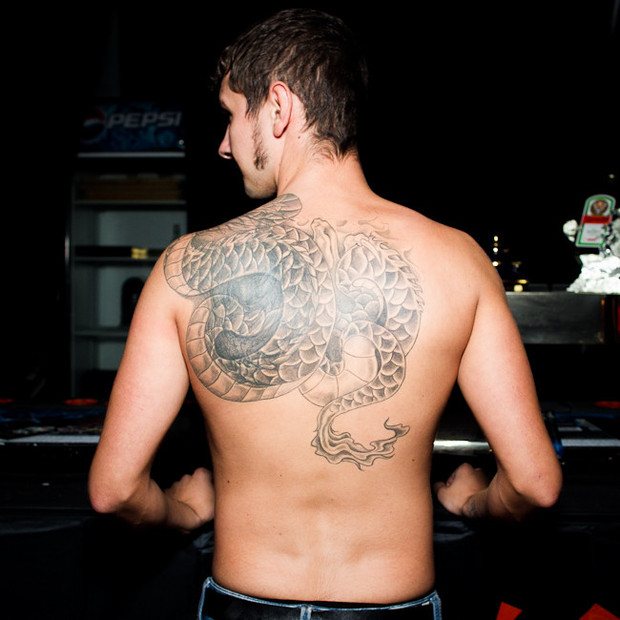 Back Talks: Scored back owners talk about the subjects of their tattoos. Image #8.
