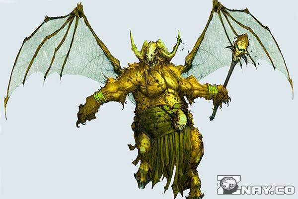 The Roman god Orcus.