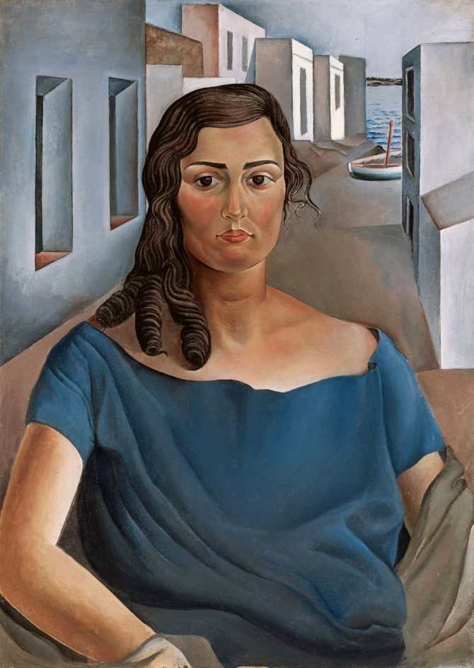 Salvador Dali. Portrait of My Sister. 1925