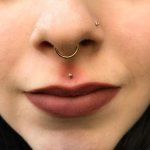 Septum piercing - technique of piercing, how to choose rings, earrings and other jewelry, funny photos of works