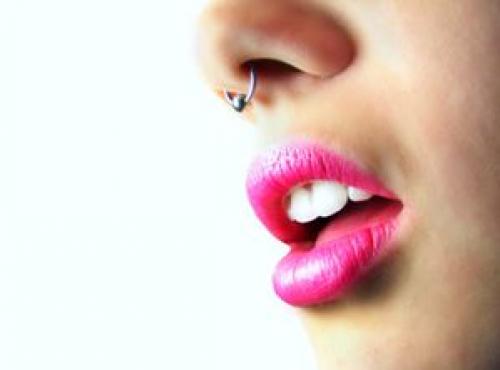 Septum care. Types of nose piercings