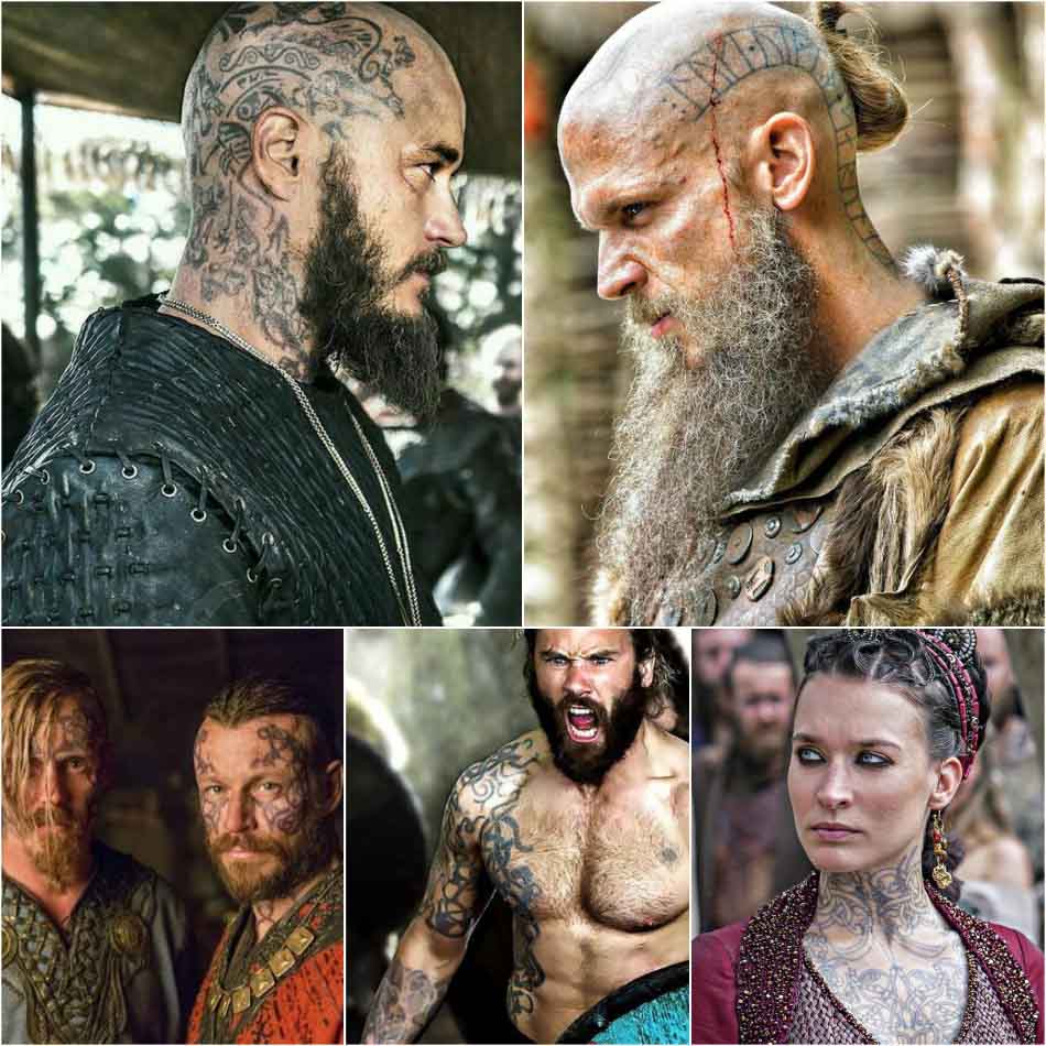 Scandinavian Tattoos - Tattoo from the Vikings series - Viking Tattoo
