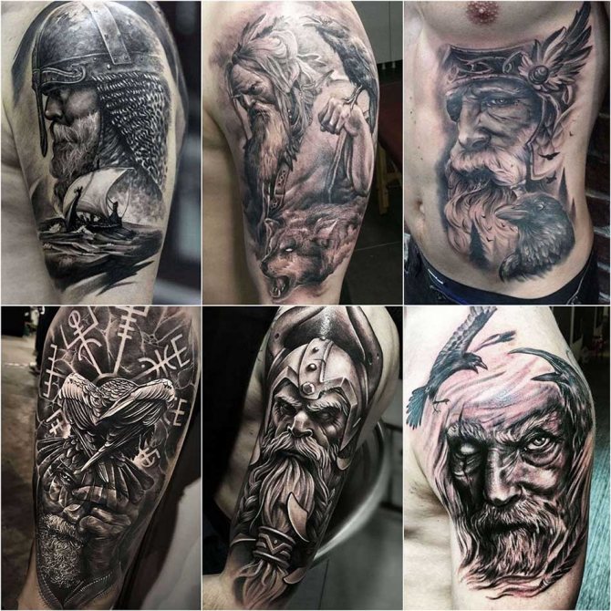 Scandinavian Tattoos - Tattoo One - Viking Tattoo - God One Tattoo