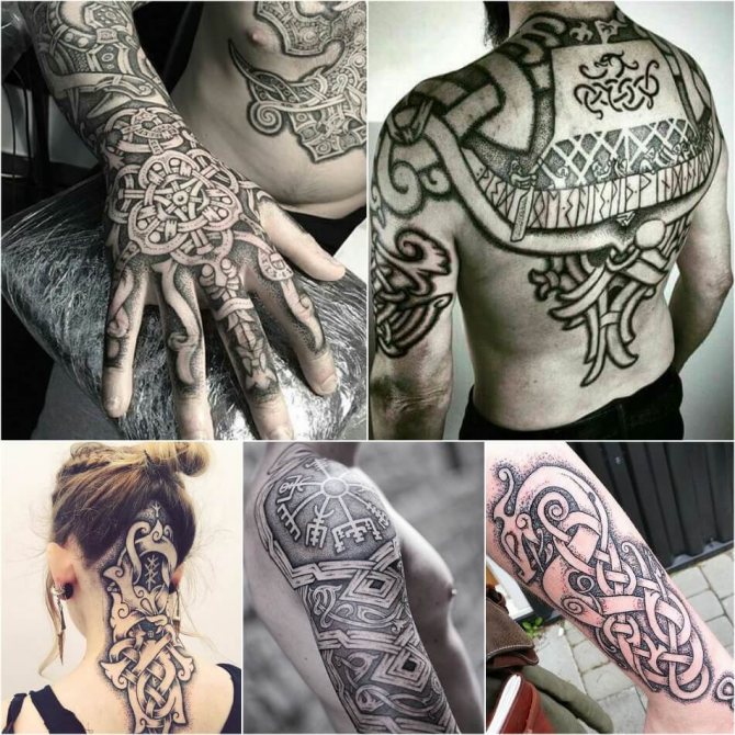 Scandinavian Tattoos - Scandinavian Ornaments Tattoo - Knots Tattoo
