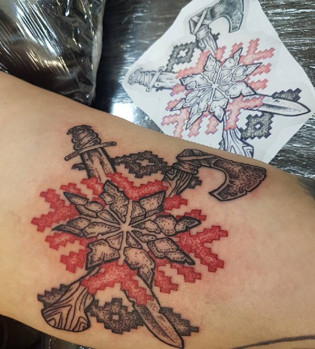 Slavic tattoos - Slavic tattoos - Slavic theme tattoos - Slavic amulets tattoos - Slavic tradition tattoos