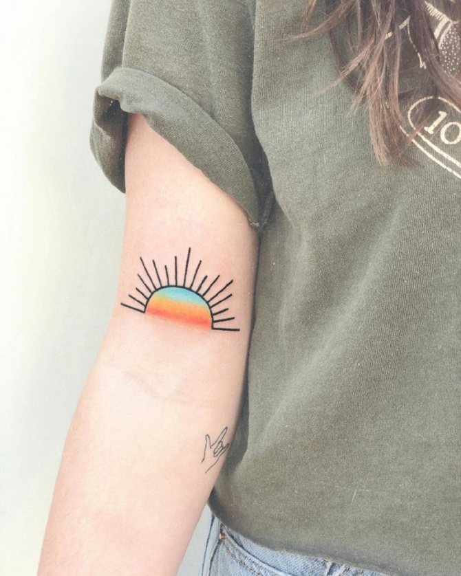 sun tattoo meaning