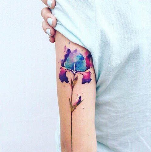 Modern tattoos for girls on the arm. Sketches, meaning, photo