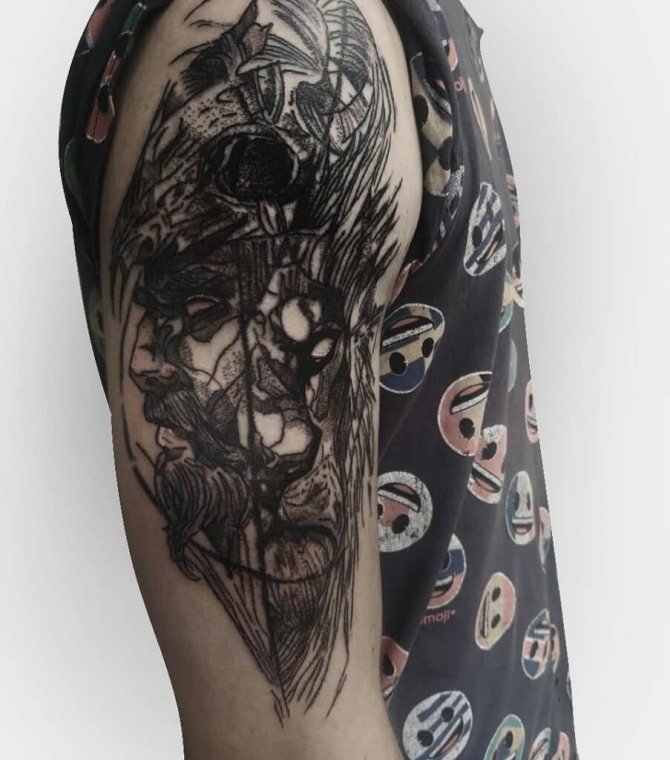 Tattoo abstraction