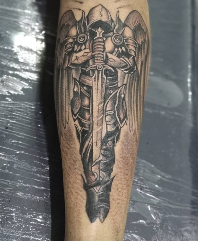 Tattoo angel of death