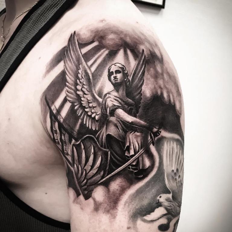 Tattoo archangel Michael
