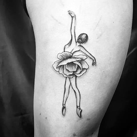 Tattoo Ballerina