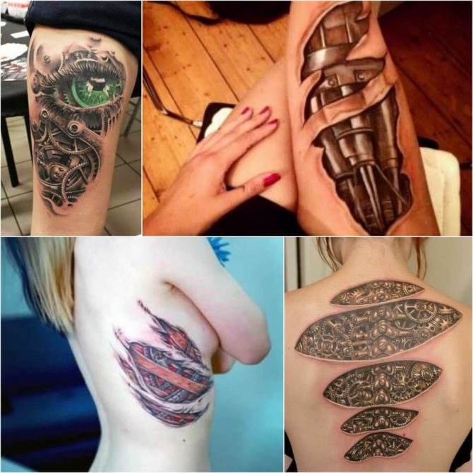 Tattoo Biomechanics - Tattoo Cybergunk - Tattoo Biomechanics - Tattoo Biomechanics female