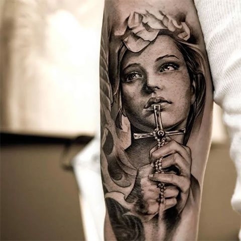Tattoo of the Mother of God