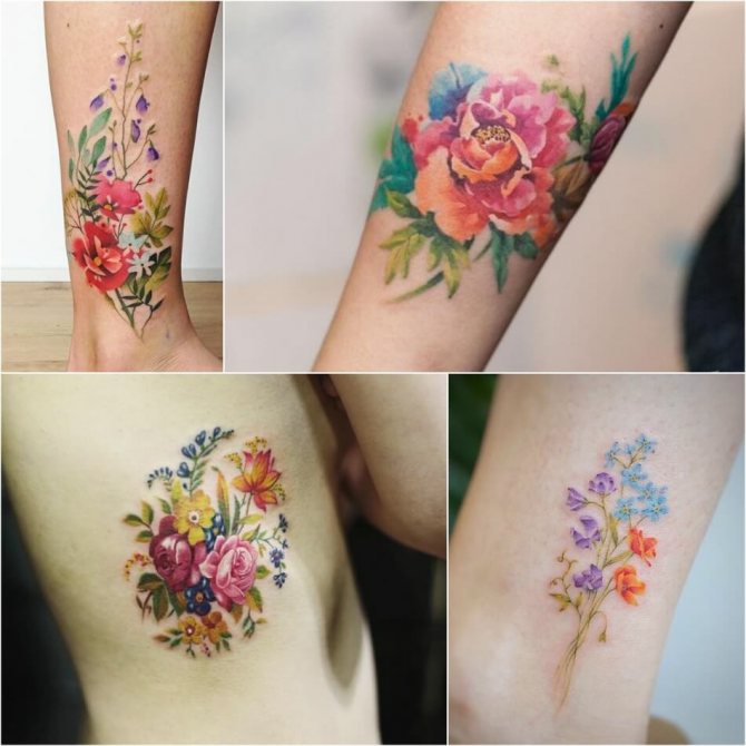 Tattoo Flowers Meaning - Tattoo Flowers - Tattoo of Wildflowers