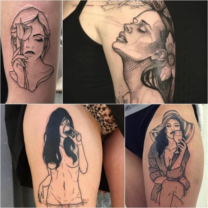 Tattoo Girl - Female Tattoo Girl - Tattoo Girl for Women