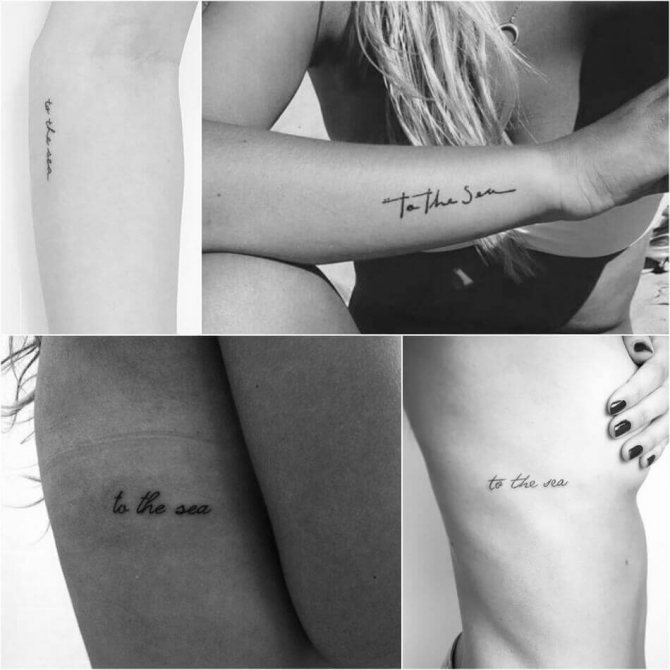 Tattoo for girls - Tattoo Lettering for Girls - Women Tattoo Lettering