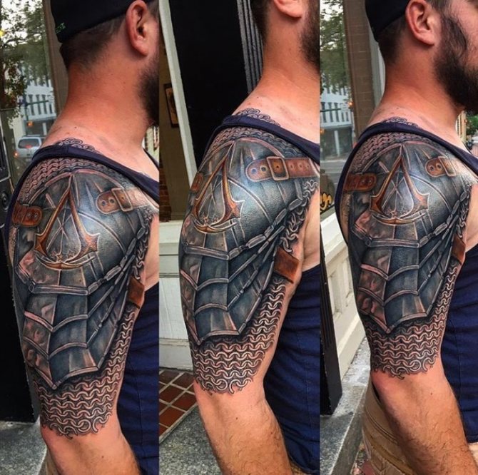 tattoo armor