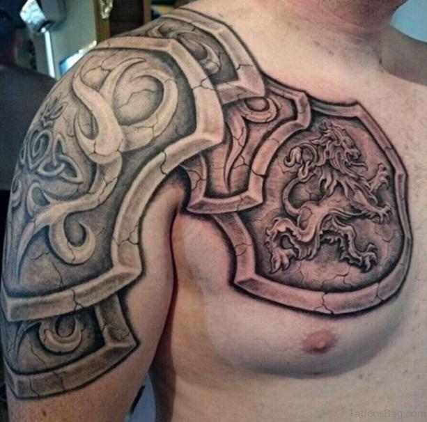 Tattoo armor on your shoulder