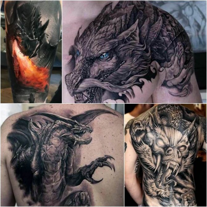 Tattoo Dragon - Dragon Tattoo - Dragon Tattoo Realism