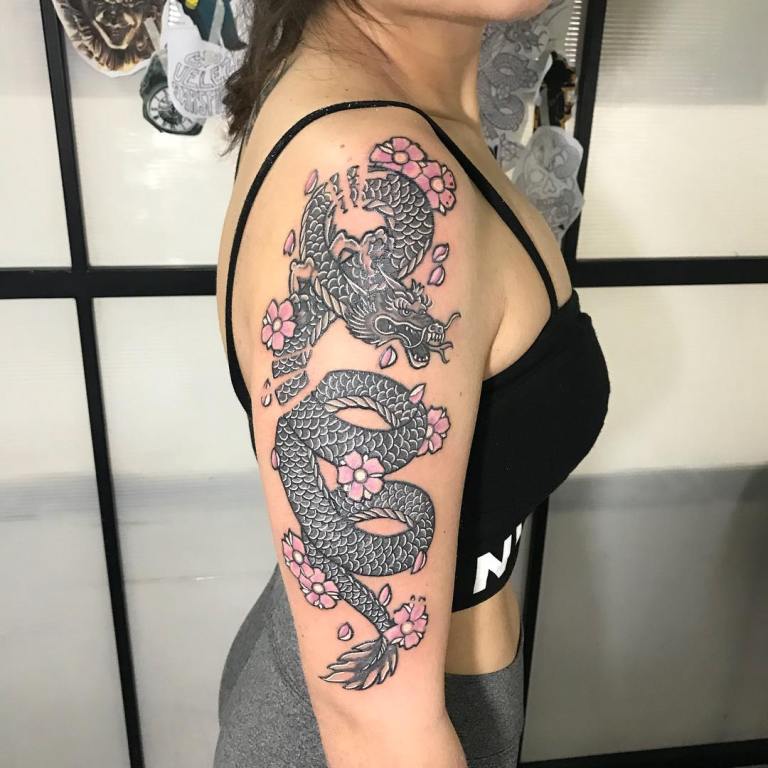 dragon tattoo sketches