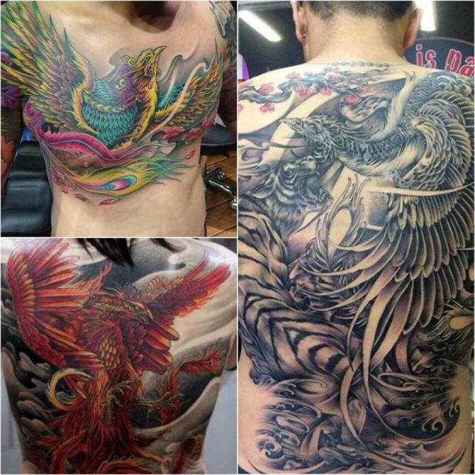 Tattoo Phoenix - Tattoo Phoenix in Japanese Style - Tattoo Phoenix Japan