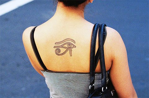Tattoo eye Mountain for women