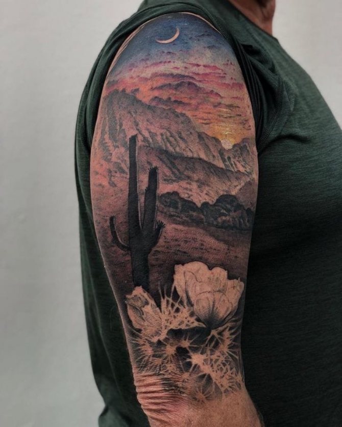mountain tattoo meaning