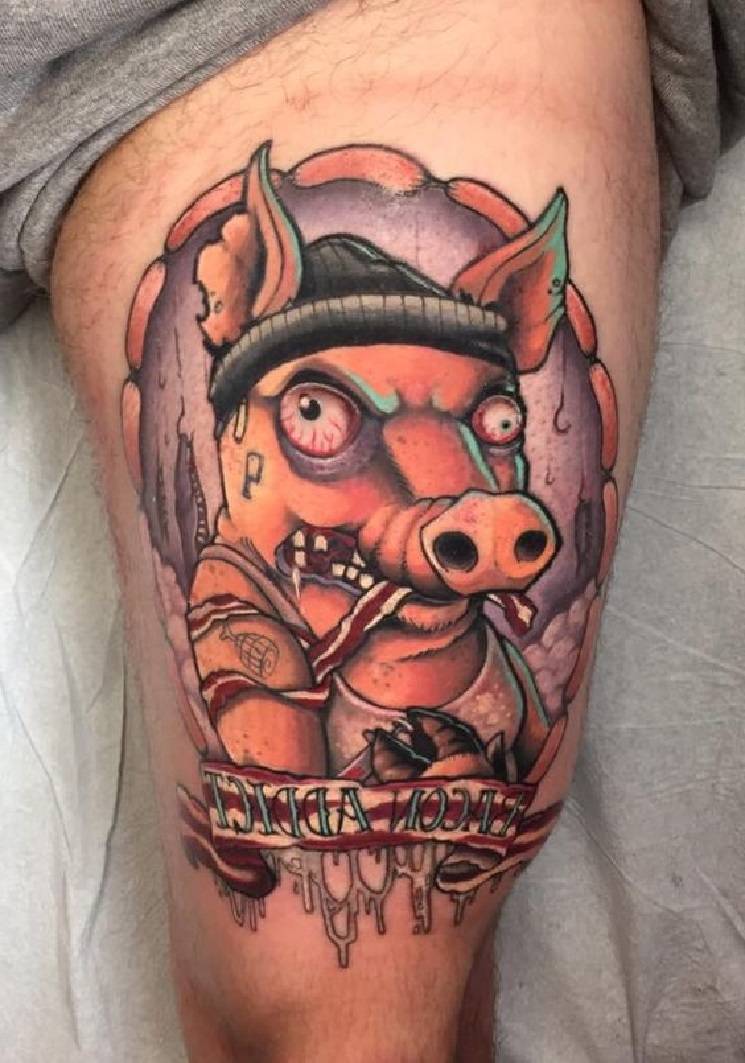 boar tattoo