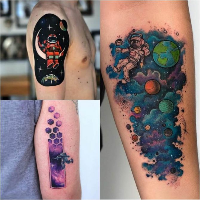 Tattoo Space - Tattoo Astronaut - Astronaut Tattoo