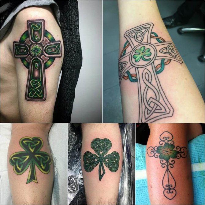 Tattoo Cross - Tattoo Cross Ideas and Meanings - Tattoo Cross Bottoni - Tattoo Cross Clover