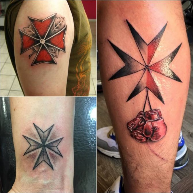 Tattoo cross - Tattoo cross ideas and meanings - Tattoo Maltese cross
