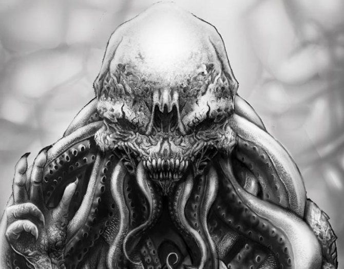 Tattoo Cthulhu (74 photos) - sketches, meaning, description