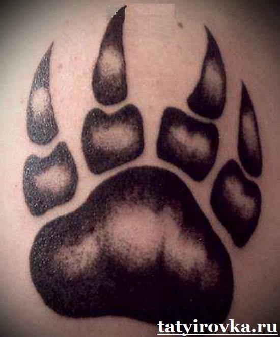 Tattoo paw and their meanings-1